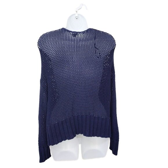 Aerie  Women's Blue cardigan open knit open front long sleeve Size XS - Picture 2 of 8